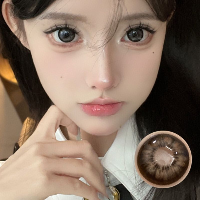 UYAAI 1 Cặp Kính Áp Tròng 14.5mm 0 Độ