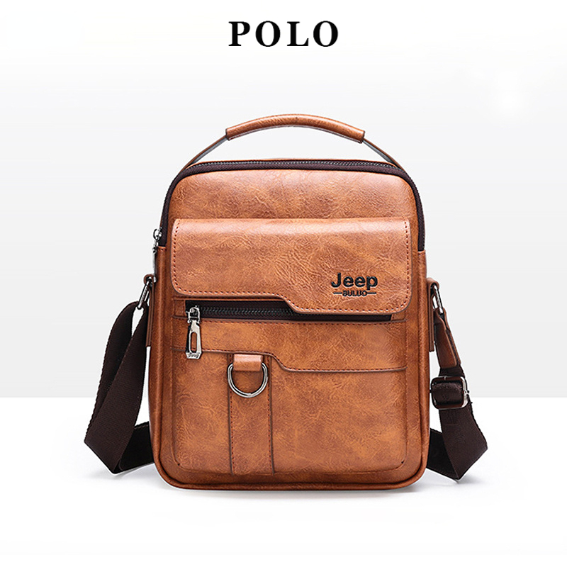 BOYASHI Túi Xách Đeo Vai Polo Phong Cách vintage Thời Trang Cho Nam