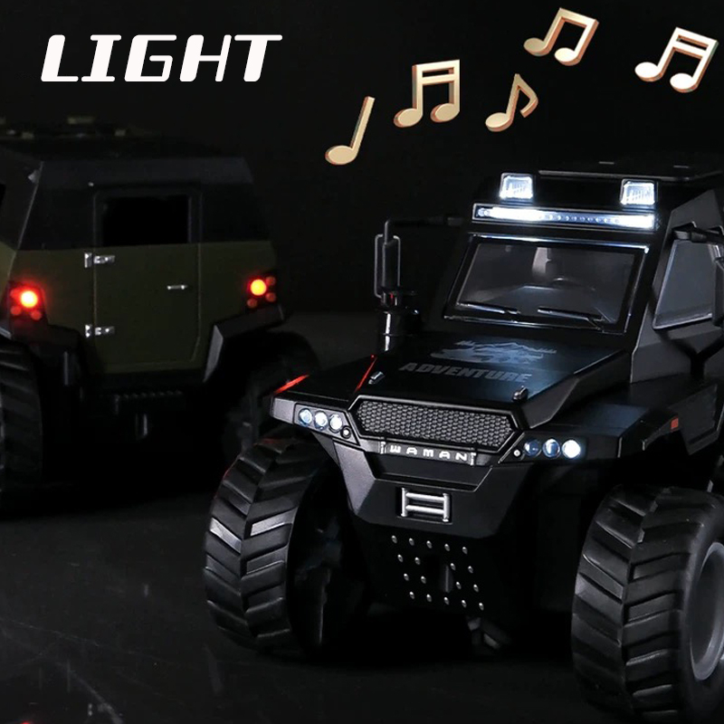 Mô Hình Xe Hơi Bằng Hợp Kim Tỉ Lệ 1: 32 Có Đèn Và Nhạc Cho Bé Trai