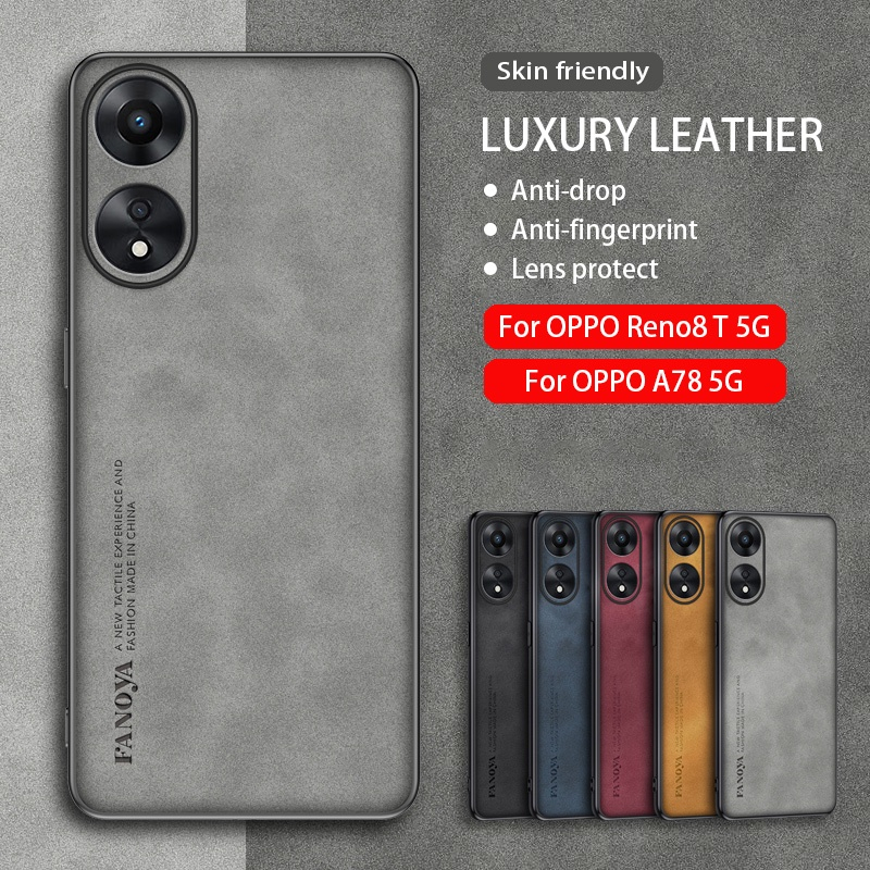 Ốp Điện Thoại Bọc Vải Họa Tiết Chú Nai 3D Cho Oppo Reno8 T 5G Reno8 T 4G 2023 CPH2481 Reno8T Reno 8T 8 T8 4G 5G
