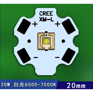 Đèn Pin 5050 20W Chiếu Tia Laser Trắng