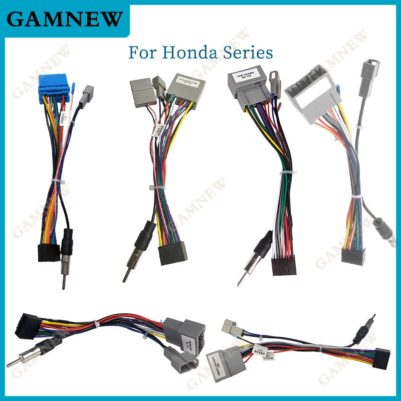 Dây Cáp Đỗ Xe Hơi 16PIN Cho Honda Series Radio