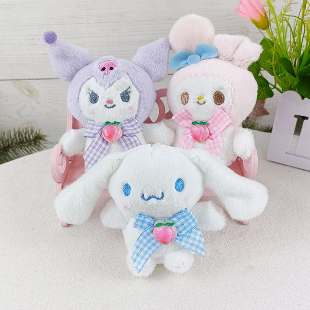 Đồ chơi nhồi bông Hình Nhân Vật Hoạt Hình Sanrio 12cm