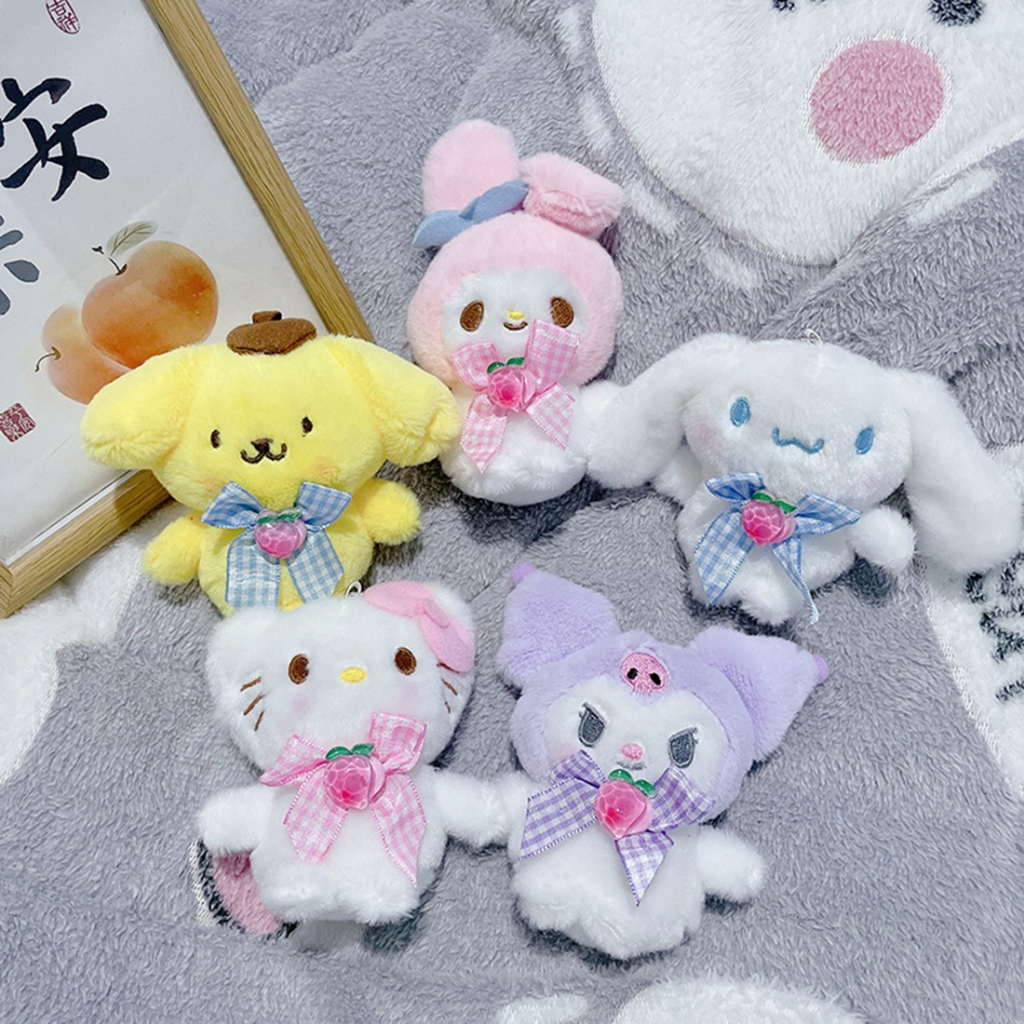 Đồ chơi nhồi bông Hình Nhân Vật Hoạt Hình Sanrio 12cm