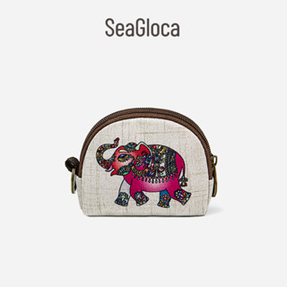 Ví SEAGLOCA bằng vải họa tiết động vật đáng yêu sành điệu 812