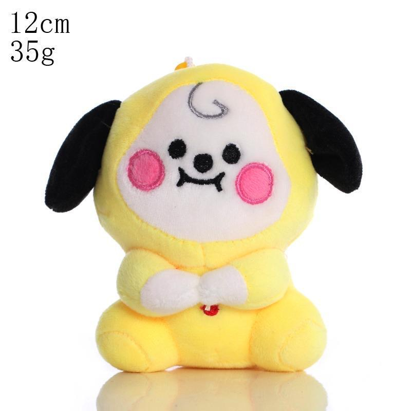 Thú Nhồi Bông Hình Nhân Vật Hoạt Hình BT21 Dễ Thương 12CM