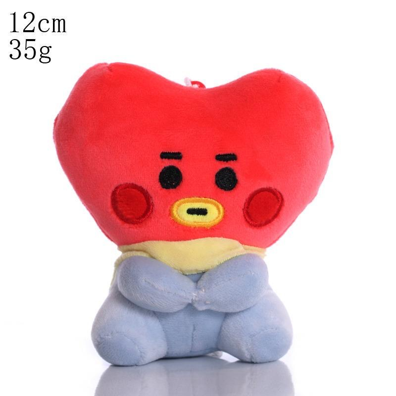 Thú Nhồi Bông Hình Nhân Vật Hoạt Hình BT21 Dễ Thương 12CM