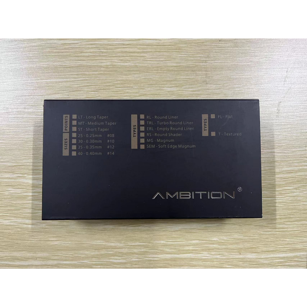 Ambition Golden Tattoo 08 0.25mm RL RM 20pc