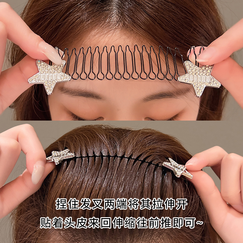 Kẹp Tóc Tàng Hình Cố Định Tóc Gãy Thời Trang Cho Nữ