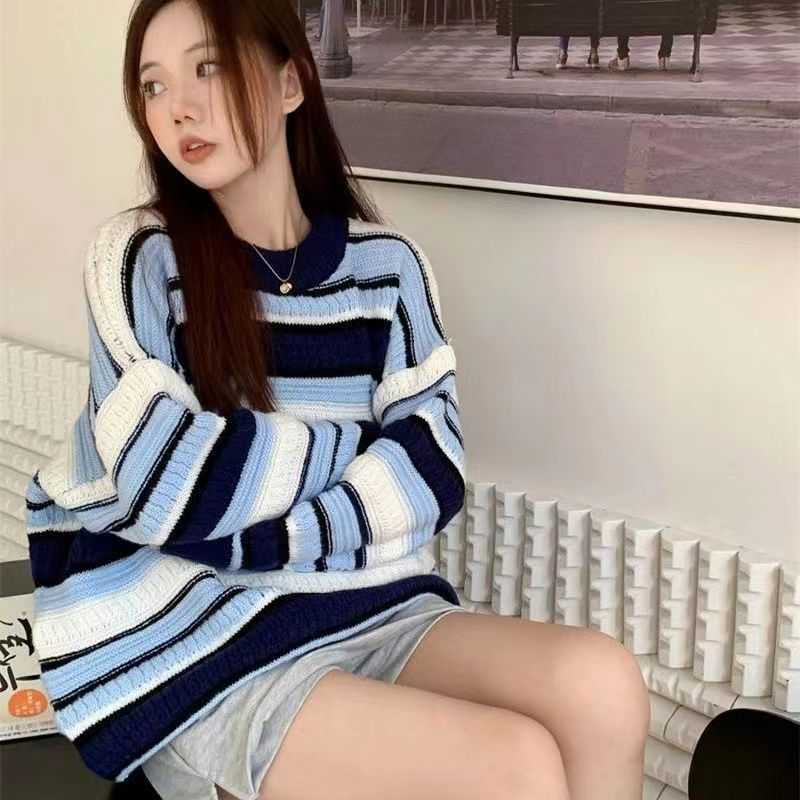 Áo sweater Dáng Rộng Thiết Kế Mới Năng Động Thời Trang Dành Cho Nữ