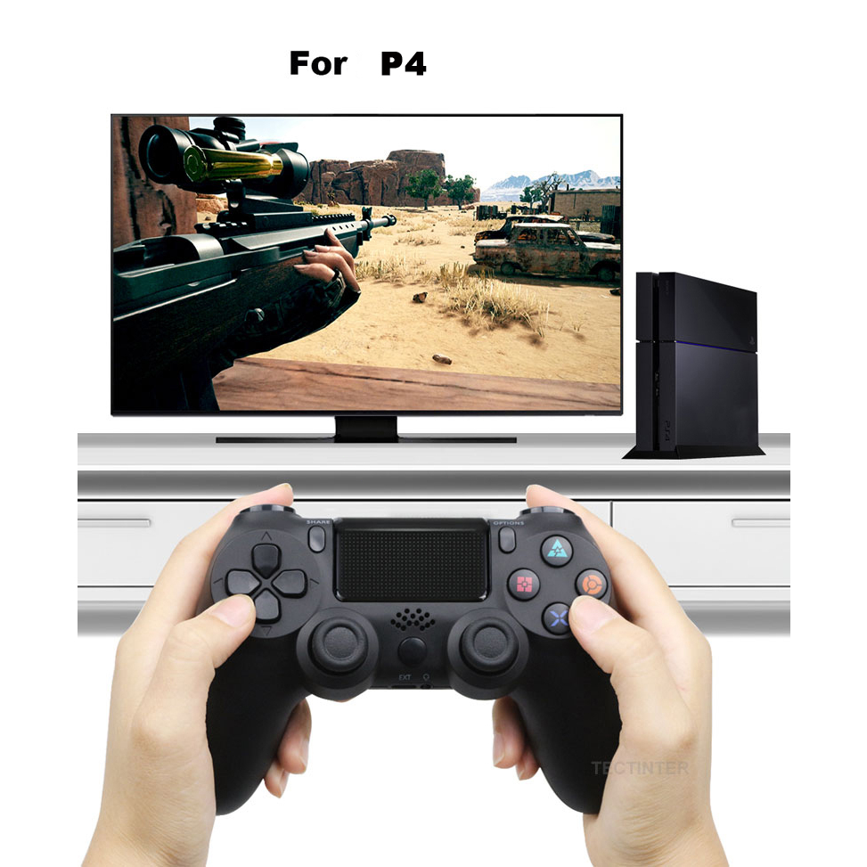 Tay Cầm Chơi Game Bluetooth Không Dây Cho PS4 PS4 / Slim / Pro / PS4 PS3 PC