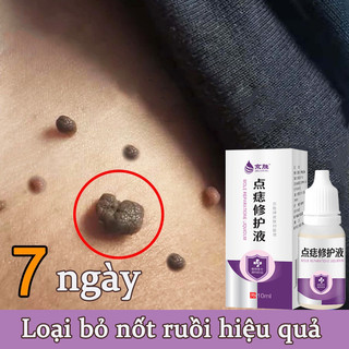 👍🏻Chính Hãng👍🏻 Thuốc tẩy nốt ruồi tẩy xoá nốt ruồi 10ml tinh chất thảo mộc xóa nốt ruồi hiệu quả mụn cơm mụn ruồi mụn ruồi thịt