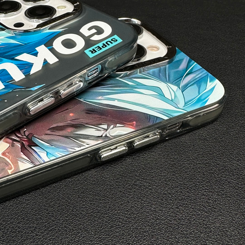 Ốp Điện Thoại Acrylic Cứng Chống Rơi Dập Nổi Hình Goku Dragon Ball Cho iPhone 14 13 12 pro max 13 pro max 14 pro max 11