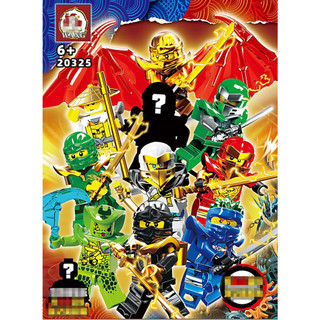 Mô Hình Đồ Chơi Lắp Ráp Nhân Vật Ninja Go