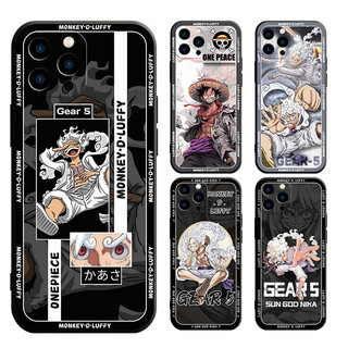 Ốp Điện Thoại TPU Dẻo Họa Tiết luffy gear 5 Cho iphone Se 2020 6 6S 11 Pro Max 6 Plus 11 Pro 7 8 Plus X Xs Xr Xsmax