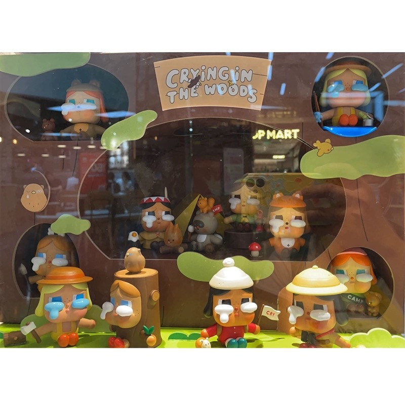 Mô Hình Búp Bê POPMART Phiêu Lưu Rừng Crybaby Dễ Thương