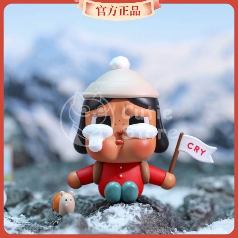 Mô Hình Búp Bê POPMART Phiêu Lưu Rừng Crybaby Dễ Thương