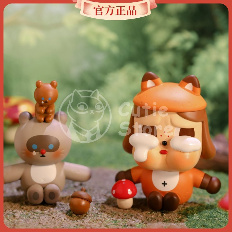 Mô Hình Búp Bê POPMART Phiêu Lưu Rừng Crybaby Dễ Thương