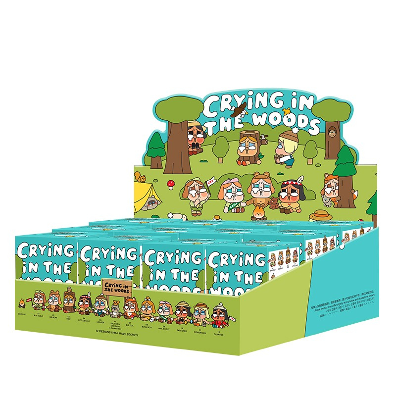 Mô Hình Búp Bê POPMART Phiêu Lưu Rừng Crybaby Dễ Thương