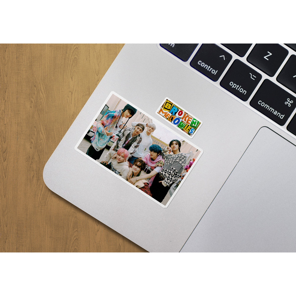 Set 100 Miếng Dán Trang Trí laptop In Hình Nhóm Nhạc Nct DREAM ISTJ