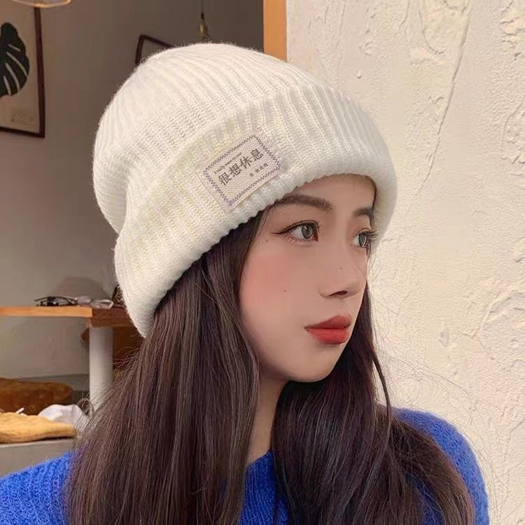 Mũ Dệt Kim Dày Dặn Thời Trang Thu Đông Phong Cách Mới Cho Nữ