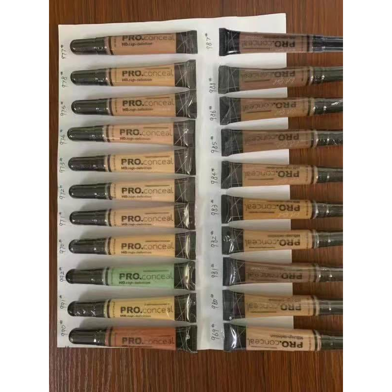 ☪Trong kho 23 màu Kem che khuyết điểm LA Girl Pro Concealer HD Concealer