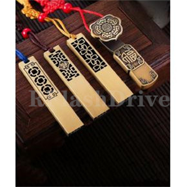 In kim loại trung quốc mới usb 2.0 logo tùy chỉnh ổ đĩa flash usb tốc độ cao 1gb 2gb 4gb 8gb 16gb 32gb 64gb 128gb với màu ngẫu nhiên nút thắt trung quốc