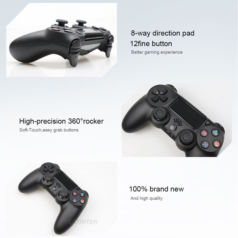 Tay Cầm Chơi Game Bluetooth Không Dây Cho PS4 PS4 / Slim / Pro / PS4 PS3 PC