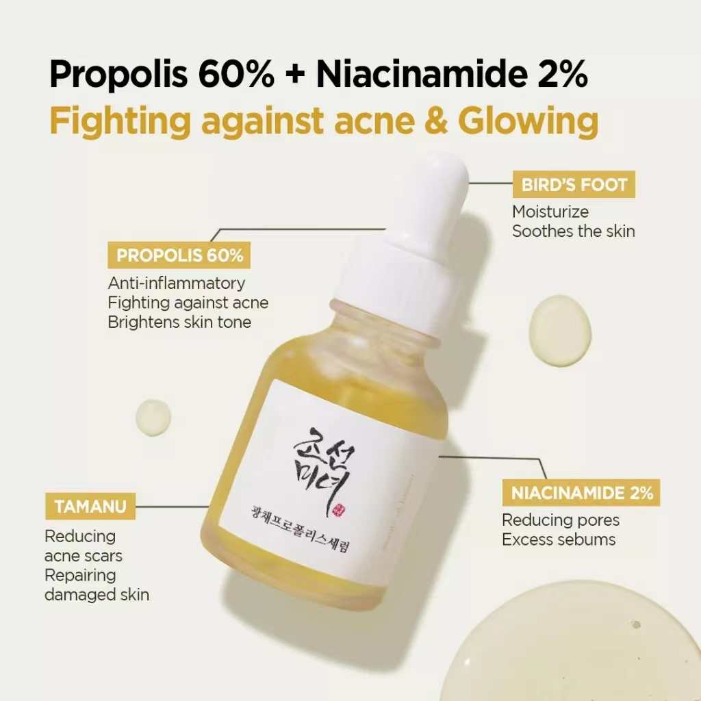 Tinh Chất Phục Hồi Và Làm Sáng Da Joseon: Keo Ong Và Niacinamide 30ml