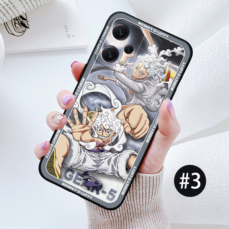 Ốp Điện Thoại Mềm Mặt Nhám Họa Tiết luffy gear 5 Cho Redmi note 11 11s 9T 9C 10A 9A 9 9s Pro + 4G 5G