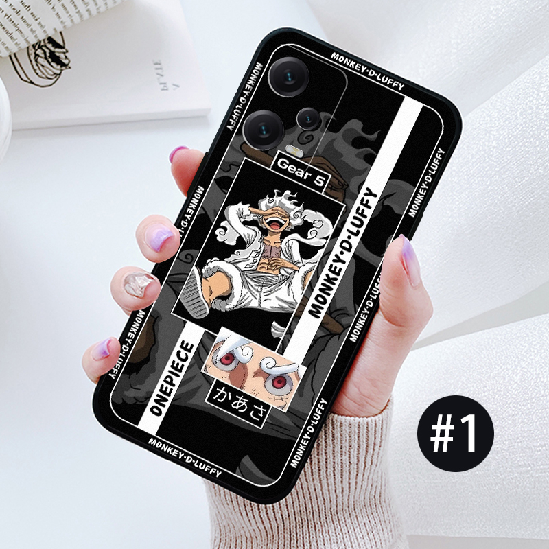 Ốp Điện Thoại Dẻo Họa Tiết Hoạt Hình luffy gear 5 Cho xiaomi 13 12 11 10T 11T 12T lite PRO 4g 5G