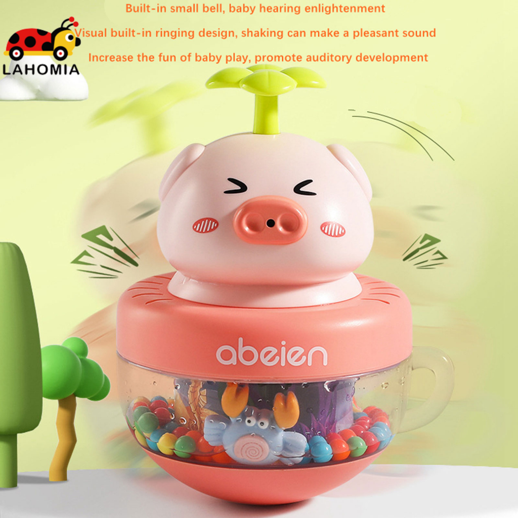 LAHOMIA Lật Đật Đồ Chơi Thả Bồn Tắm Có Chuông Cho Bé