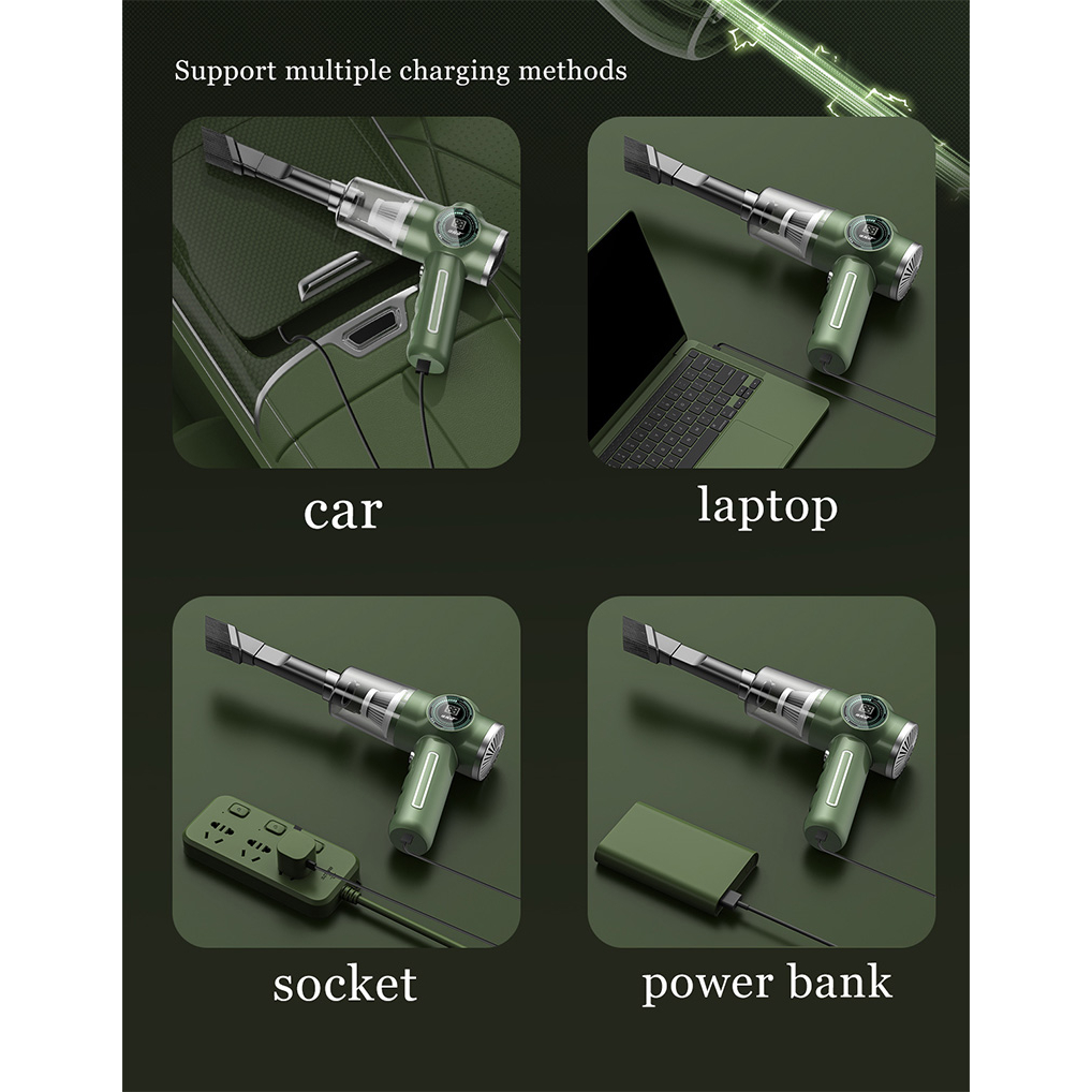 JIASHI Máy hút bụi ô tô Máy hút bụi cầm tay ô tô cầm tay nhỏ