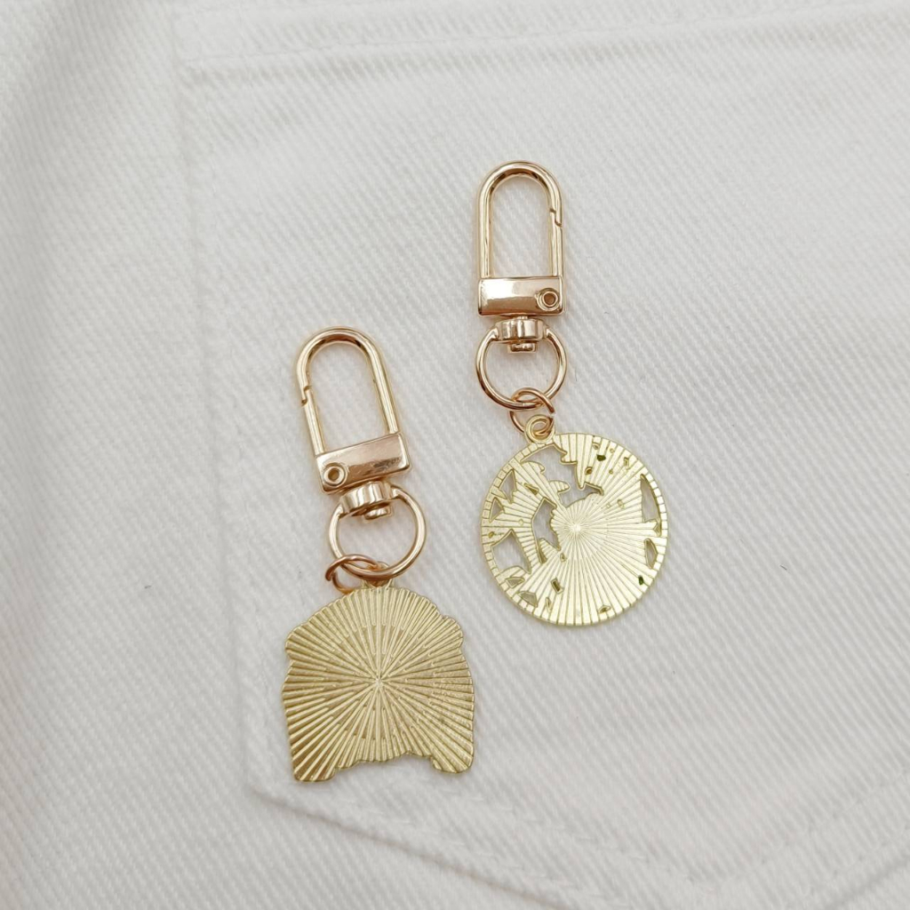 Móc Khóa Hình Gấu Trúc Bằng Tre Dễ Thương DIY