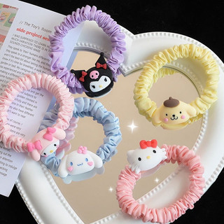 Dễ Thương Quế Chó Sang Trọng Hoạt Hình Dây Tóc Ruột Tóc Mùa Hè Mềm Mại Headrope Cô Gái Quà Tặng Cung Cấp