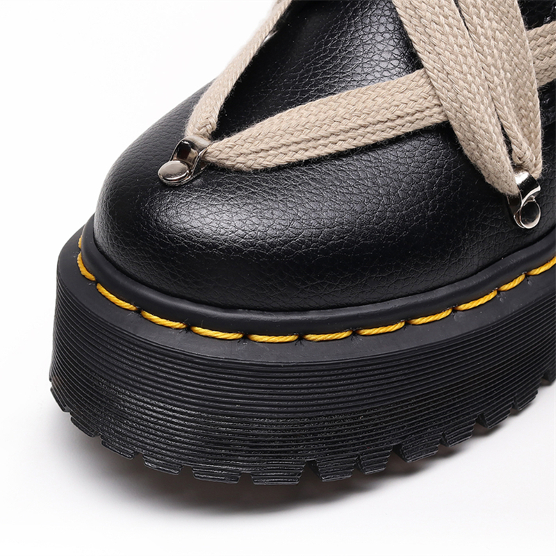 Việt Giày Bốt Martin Mũi Nhọn Đế Dày Thời Trang Cá Tính Cho Nam