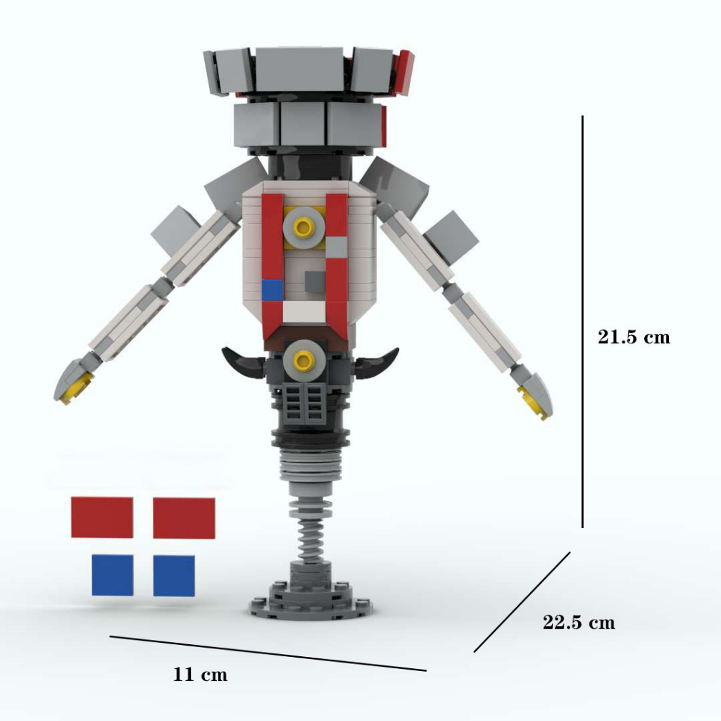 Bộ Đồ Chơi Lắp Ráp Mô Hình Toilet VS Camerman Bằng Titan 230 Mảnh Dành Cho Trẻ Em