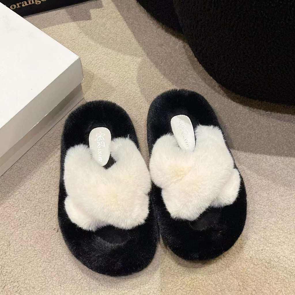 HHH Dép Lông Đế Dày 2023NEW mùa hè dép quai hậu Xinh Xắn 080105