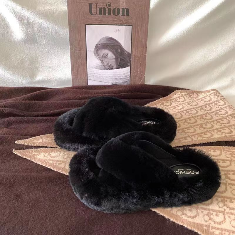 HHH Dép Lông Đế Dày 2023NEW mùa hè dép quai hậu Xinh Xắn 080105