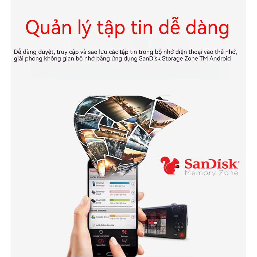 Thẻ Nhớ tf 4G 8G 16G 32G 64G 128G Cho Điện Thoại