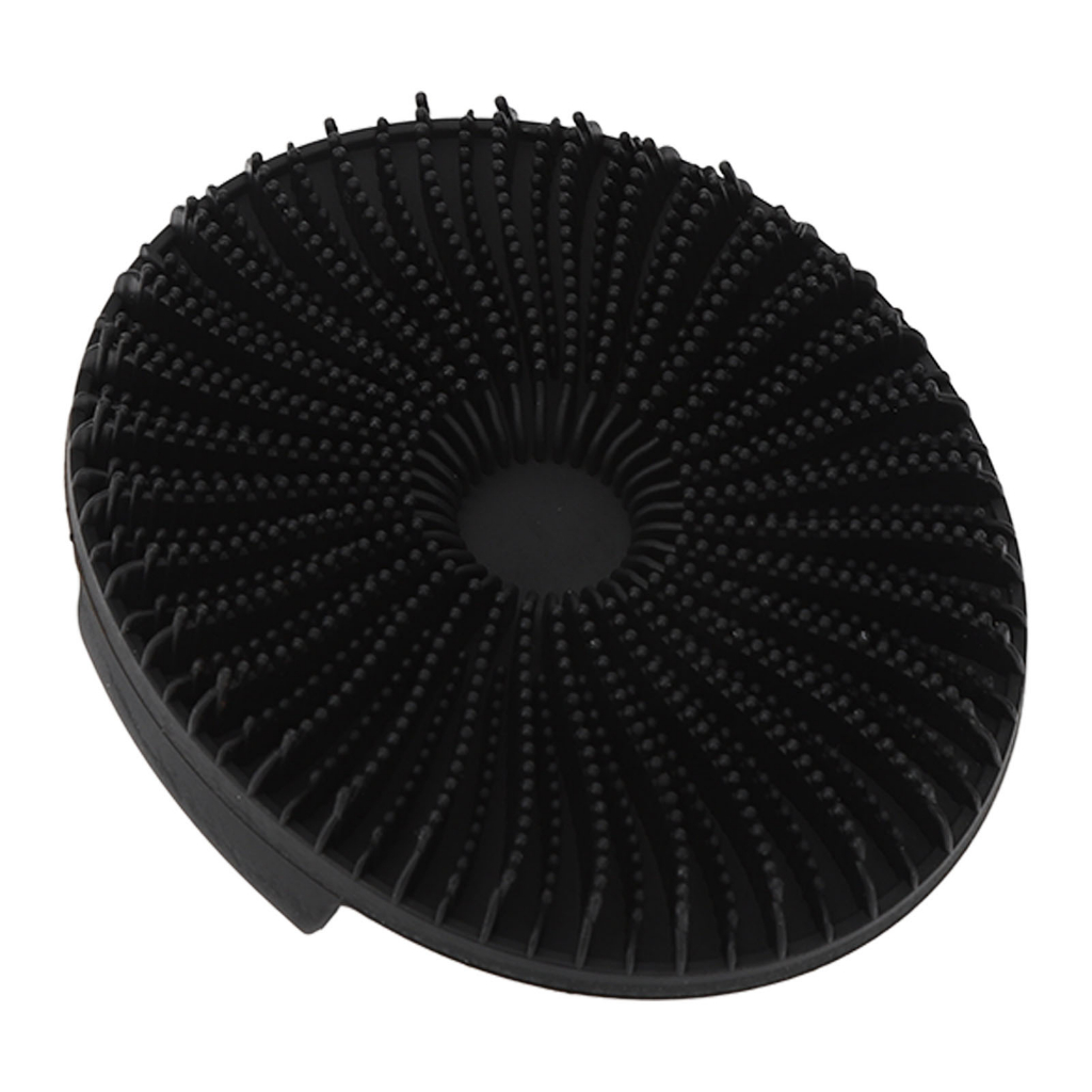 Bàn chải cơ thể silicon Bath Body Scrubber Tẩy tế bào chết nhẹ nhàng tròn màu đen đa chức năng