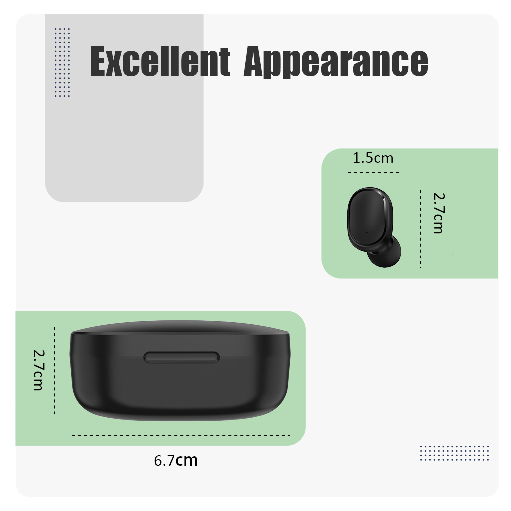 Tai nghe không dây tws E6s bluetooth 5.3 stereo macaron mini tai nghe cho điện thoại thông minh xiaomi redmi android ios Chưa Có Đánh Giá 0 Đã Bán