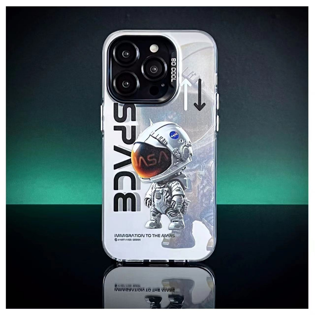 Ốp điện thoại họa tiết phi hành gia thích hợp cho iphone 14ProMax 14 13ProMax 13 13pro 11ProMax 11 12Pro 12ProMax