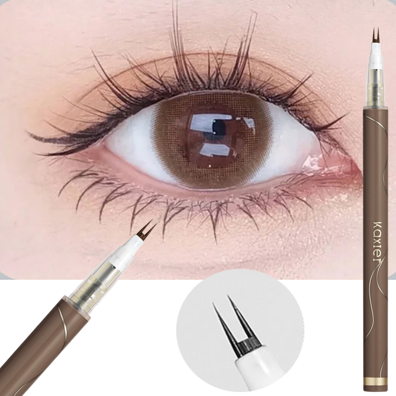 Ultra Bút Kẻ Mắt Dạng Lỏng 2 Đầu Siêu Mỏng Nhanh Khô 2 Điểm