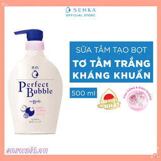 Sữa rửa mặt tạo bọt senka dưỡng ẩm toàn thân 500ml