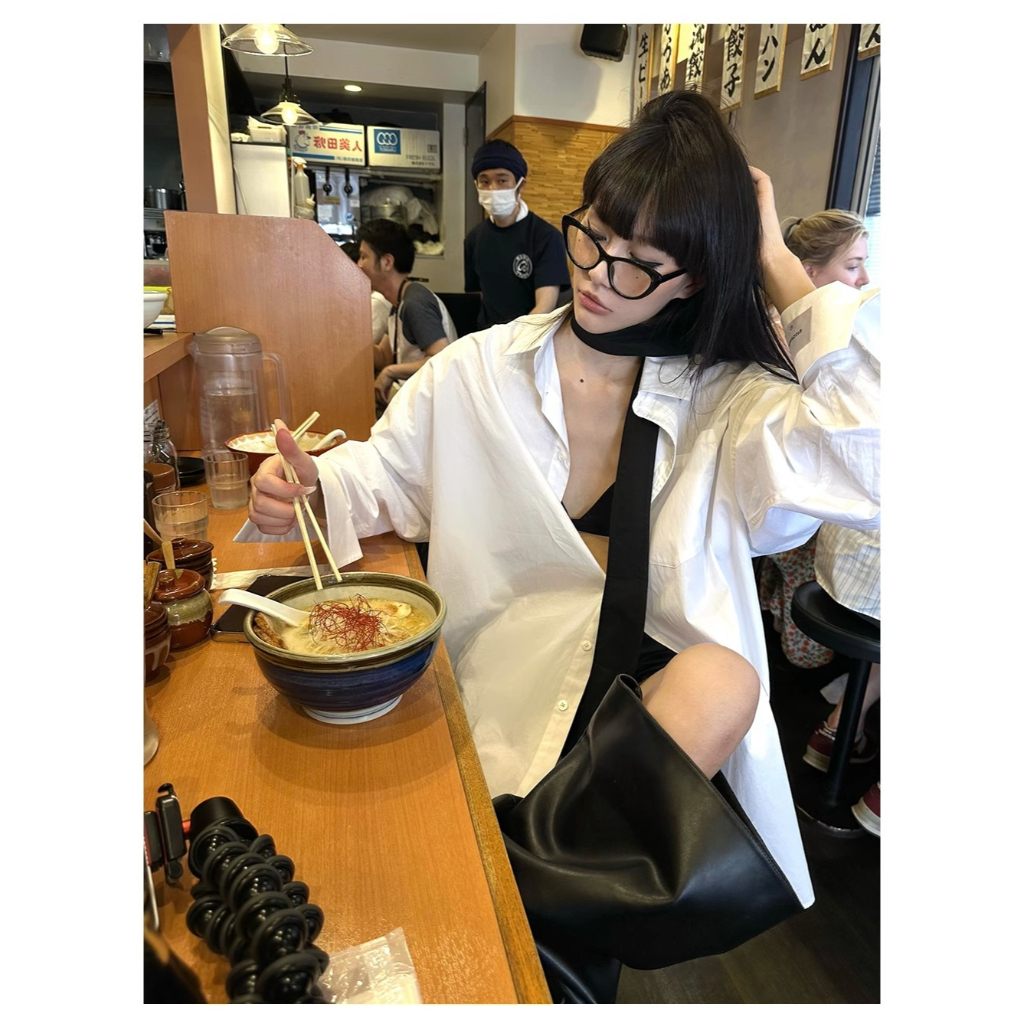 Áo Sơ Mi Dáng Rộng Thiết Kế Đơn Giản Thời Trang Mùa Hè Cho Nữ