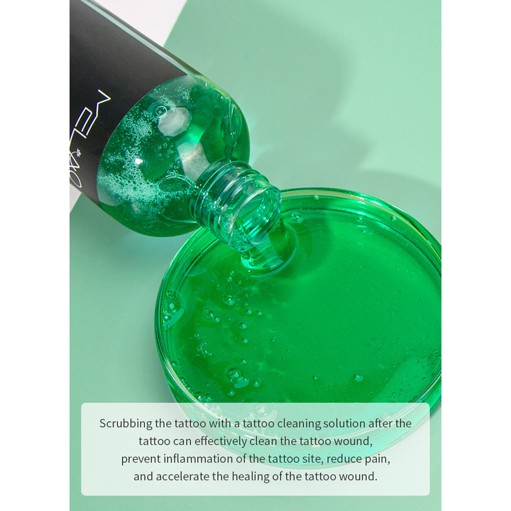 Hình Xăm Xanh Xà Phòng Chuyên Nghiệp Dịu Nhẹ Chăm Sóc Sau Dung Dịch Vệ Sinh Tiếp Liệu Cho Nam Nữ 300Ml