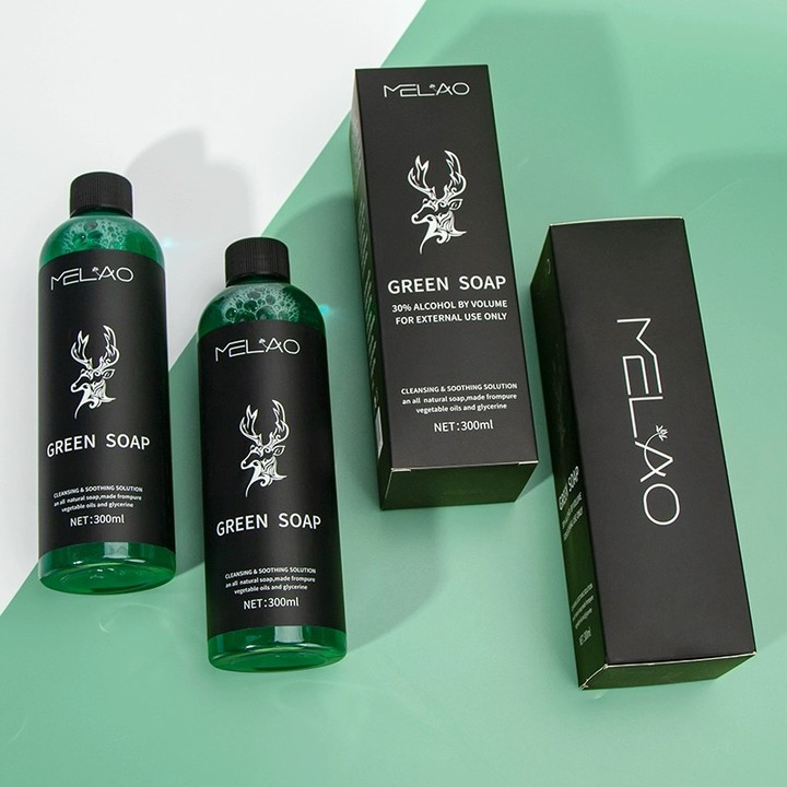 Hình Xăm Xanh Xà Phòng Chuyên Nghiệp Dịu Nhẹ Chăm Sóc Sau Dung Dịch Vệ Sinh Tiếp Liệu Cho Nam Nữ 300Ml