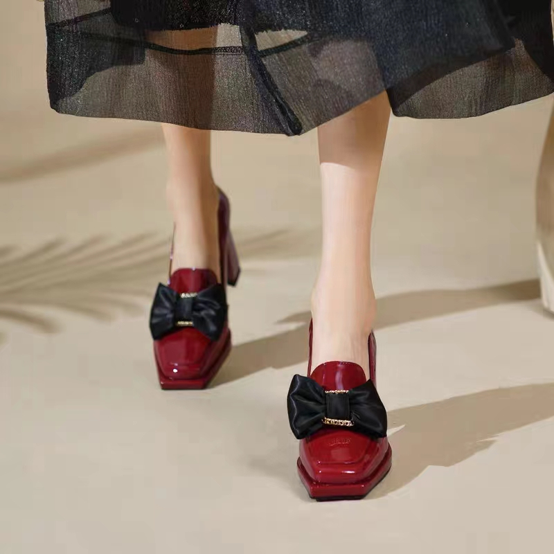 Giày Cao Gót 8.5cm mary jane Đế Dày Phong Cách Mới 2023