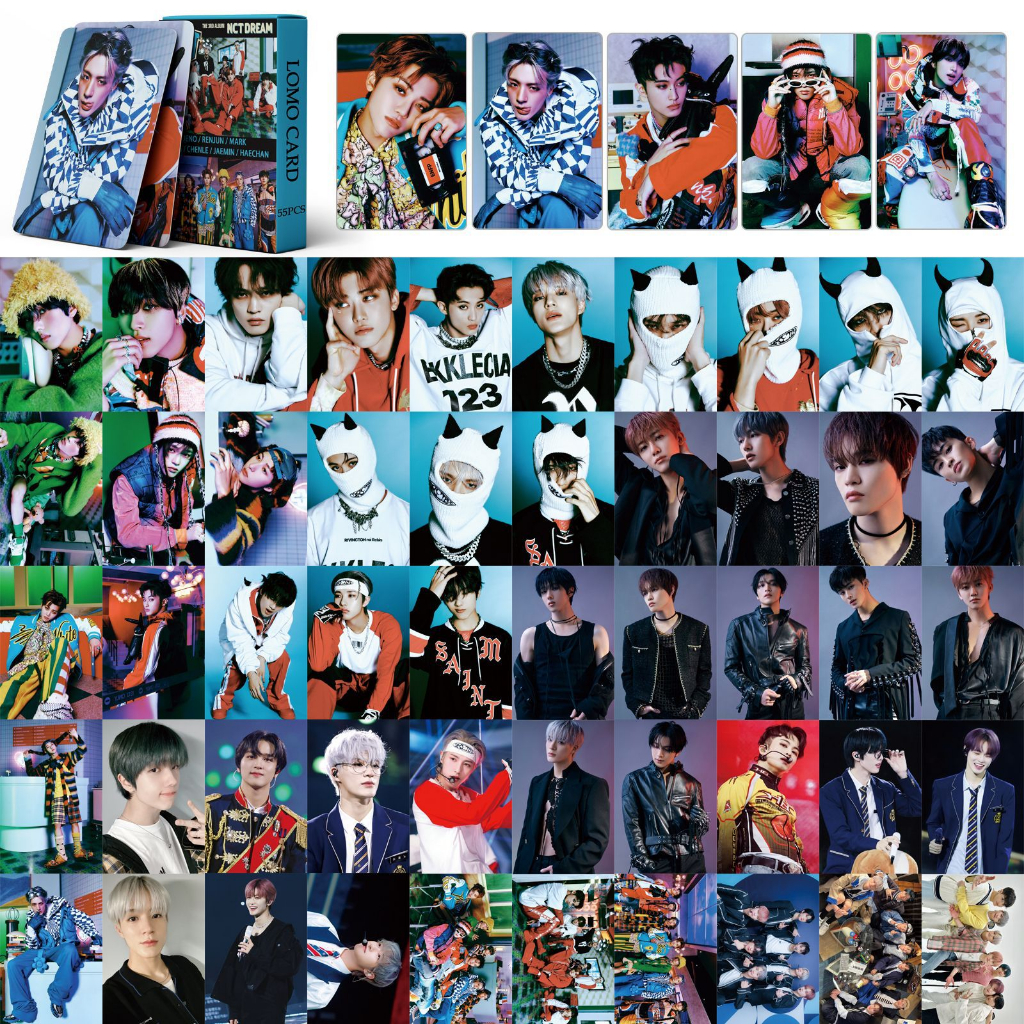 Hộp 55 Ảnh Lomo Card Iistj Photocard 55 Cái / box